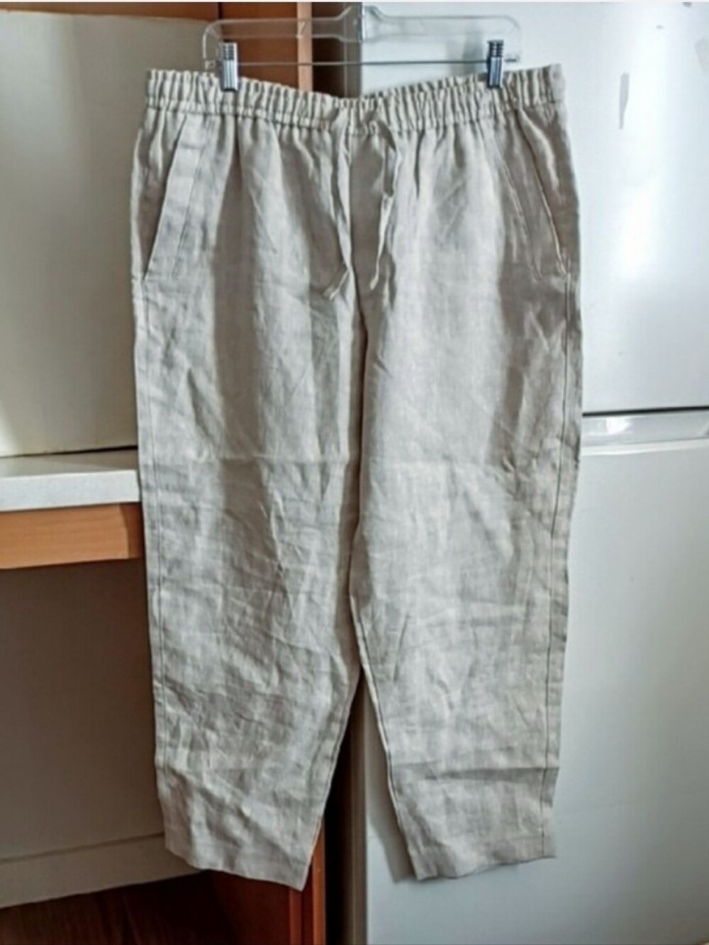 Zara Linen Wide Leg Pants sz XL